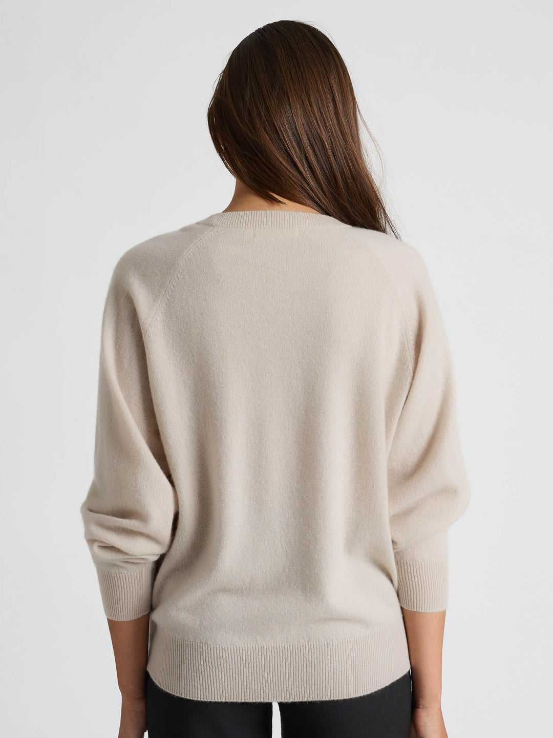 Cashmere sweater "Embla" - Cream