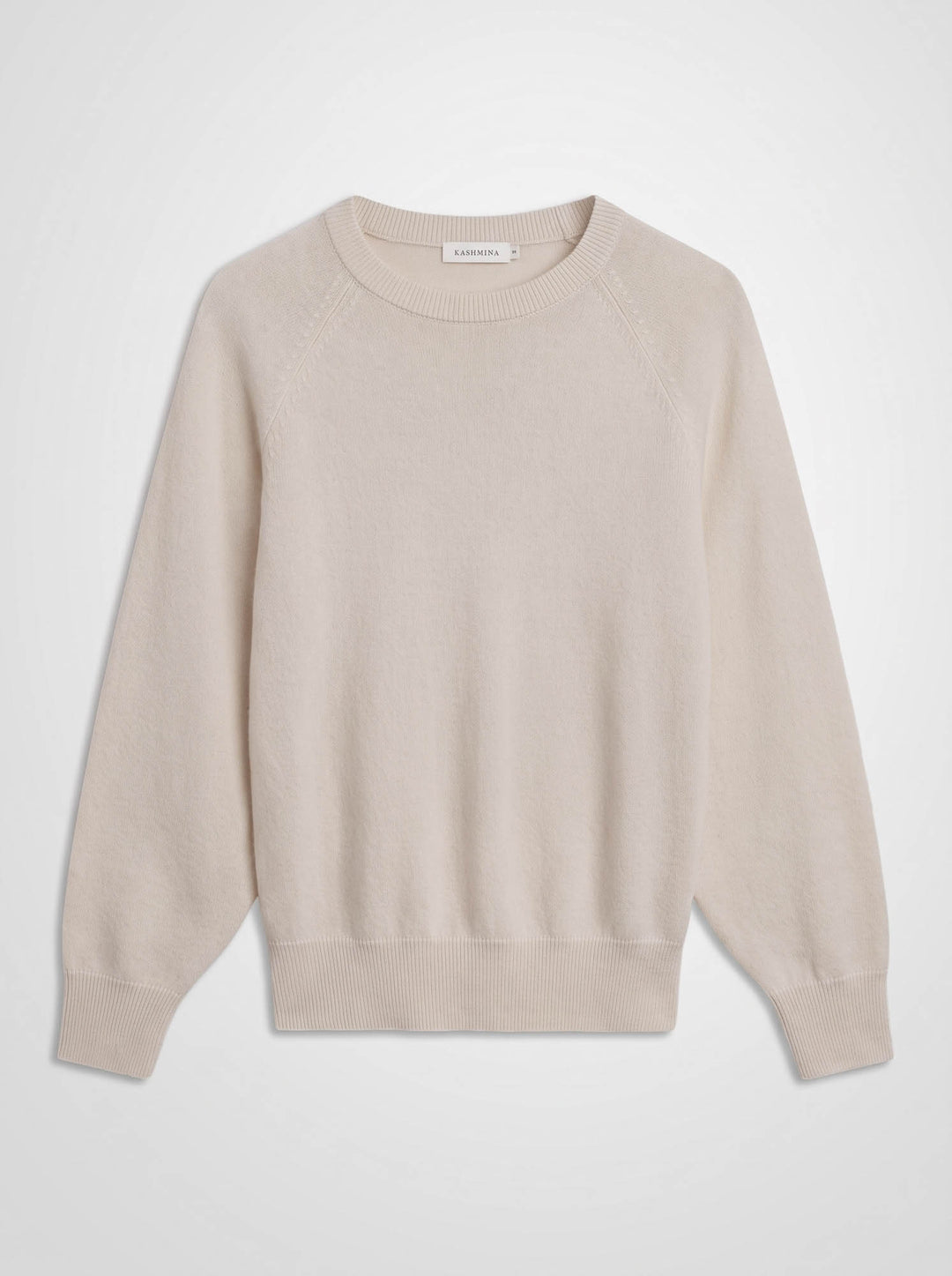 Cashmere sweater "Embla" - Cream