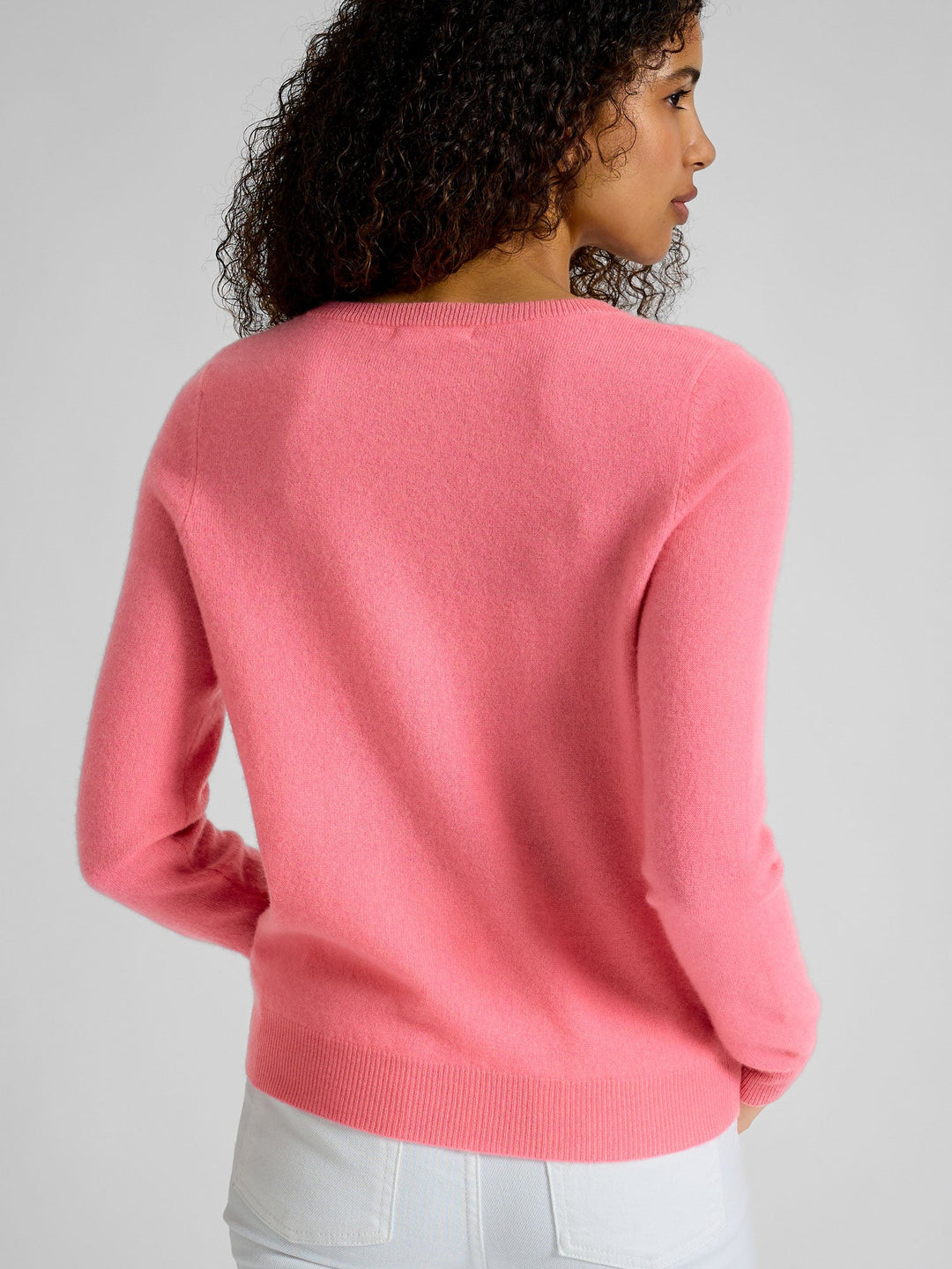 Cashmere sweater "Erle" - Bubblegum pink - 100% pure Cashmere - Scandinavian design - Kashmina