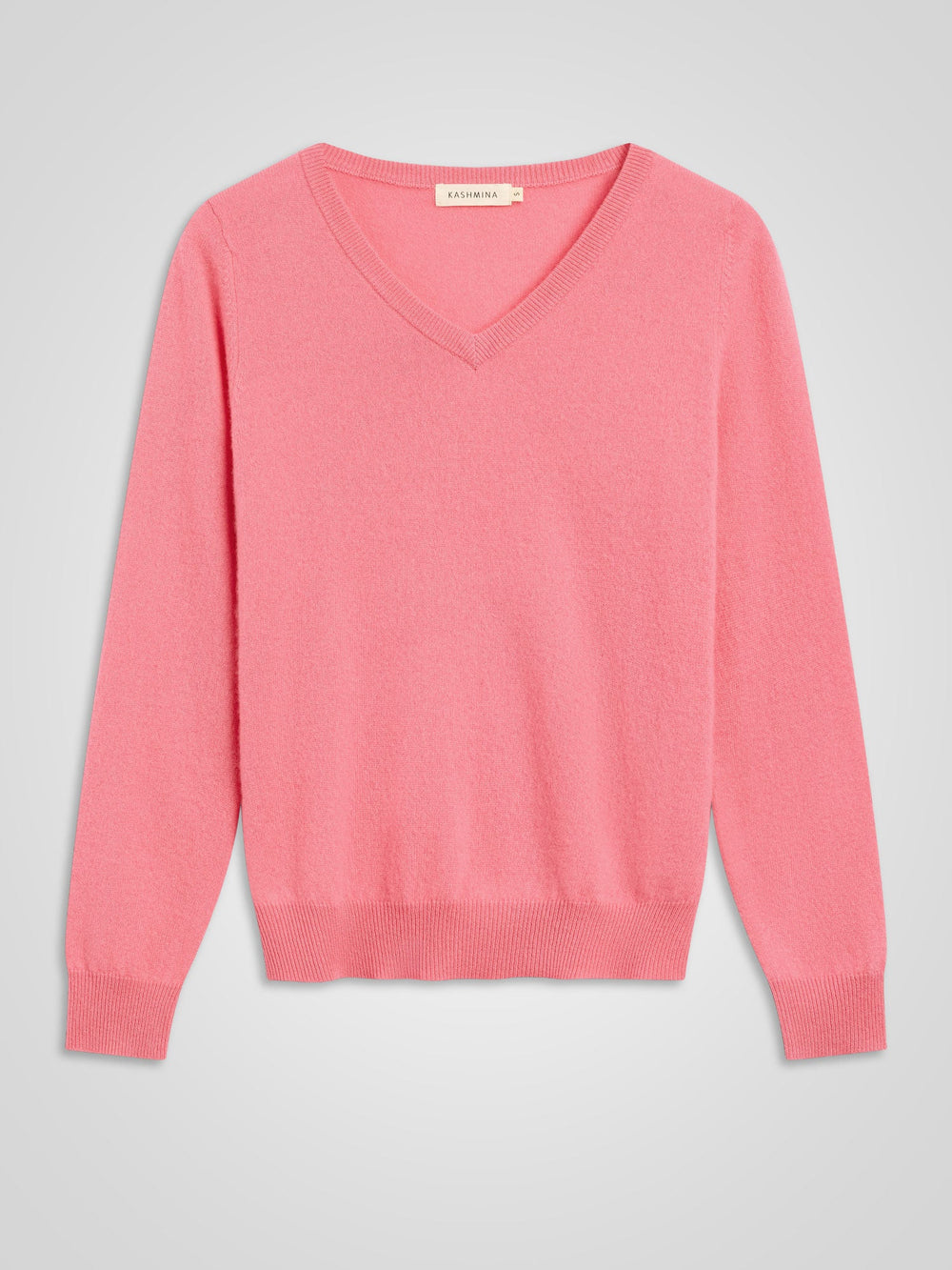 Cashmere sweater "Erle" - Bubblegum pink - 100% pure Cashmere - Scandinavian design - Kashmina