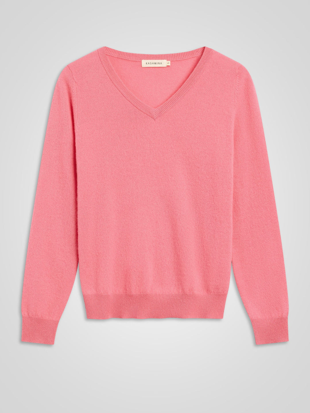 Cashmere sweater "Erle" - Bubblegum pink - 100% pure Cashmere - Scandinavian design - Kashmina
