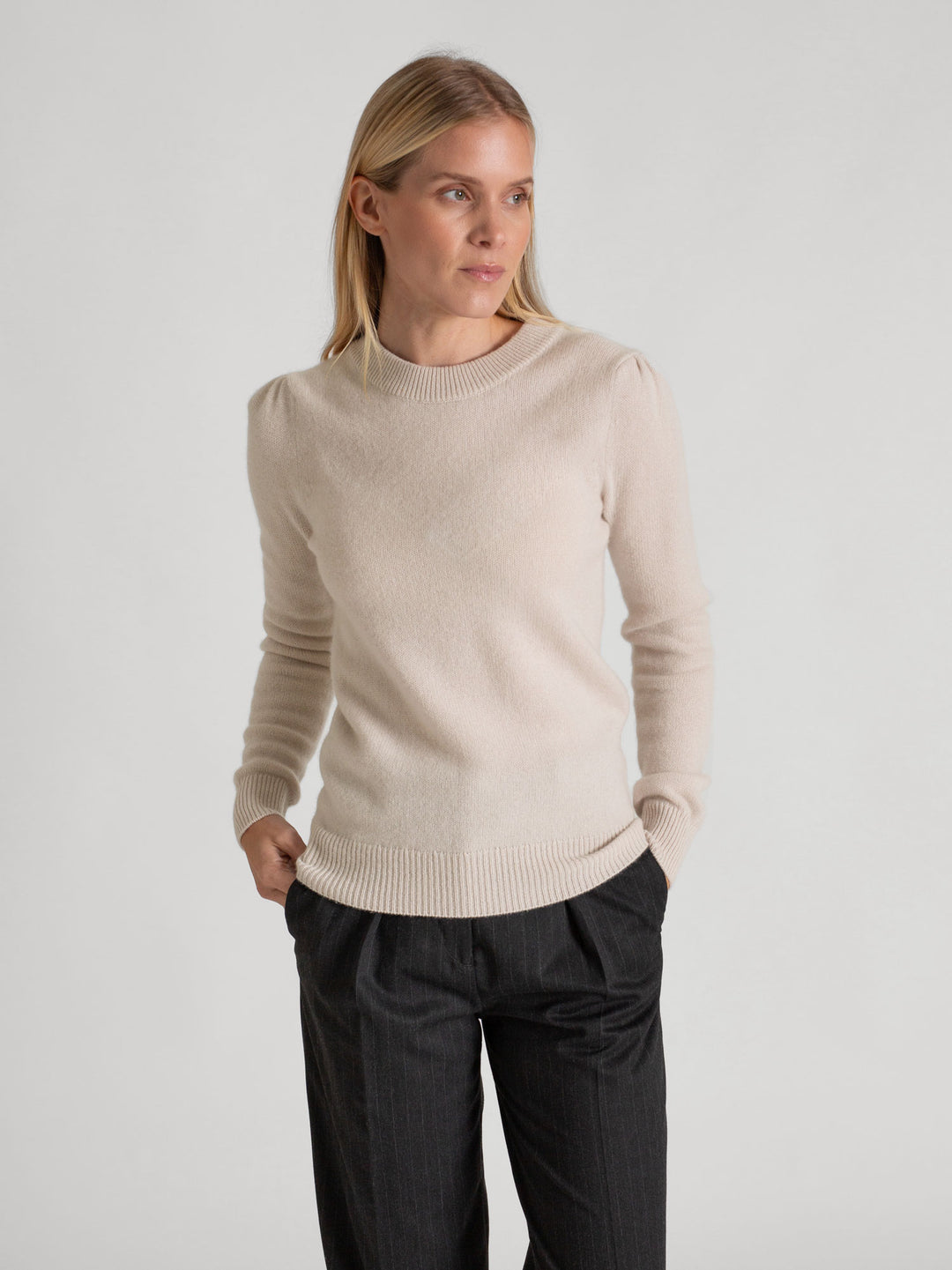 Cashmere sweater Lola in 100% cashmere by Kashmina