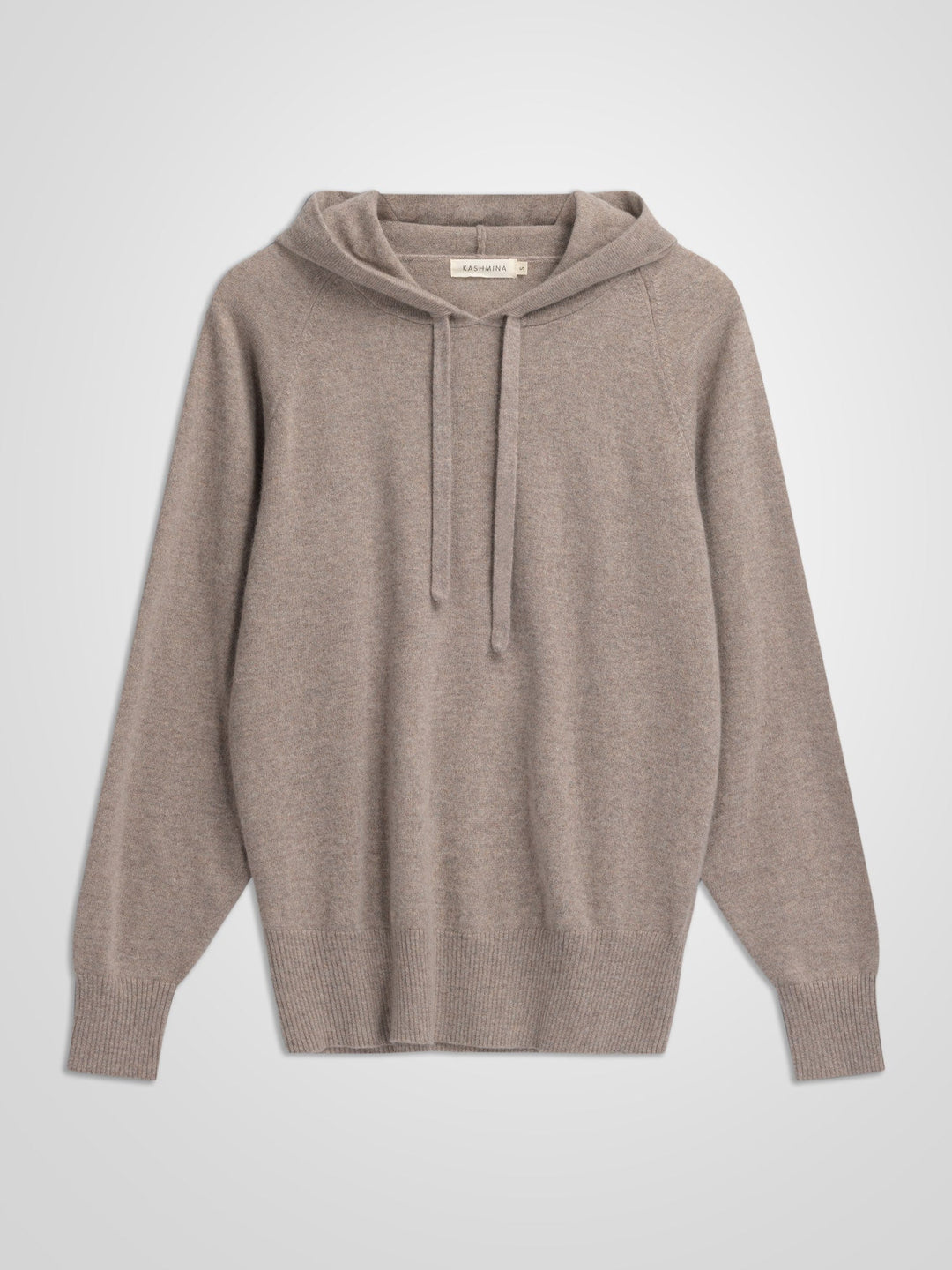 Cashmere sweater "Lux Hoodie" - toast - 100% pure Cashmere - Scandinavian design - Kashmina of Norway