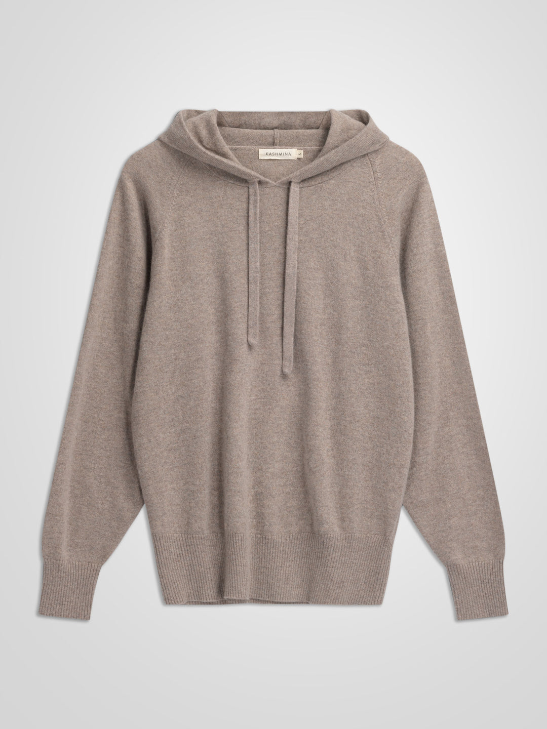 Cashmere hoodie "Lux Hoodie" in 100% pure cashmere. Scandinavian design by Kashmina. Color: Toast.