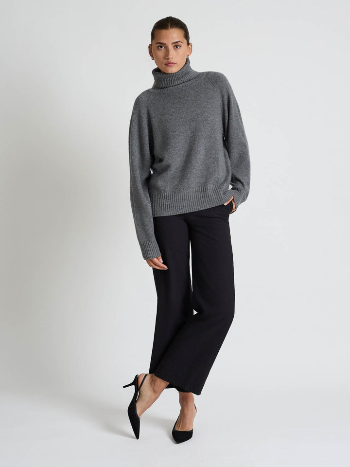 Cashmere sweater "Milano" - dark grey