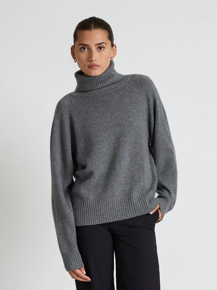 Cashmere sweater "Milano" - dark grey