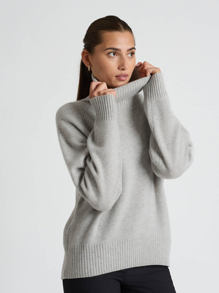 Cashmere sweater "Milano" - light grey