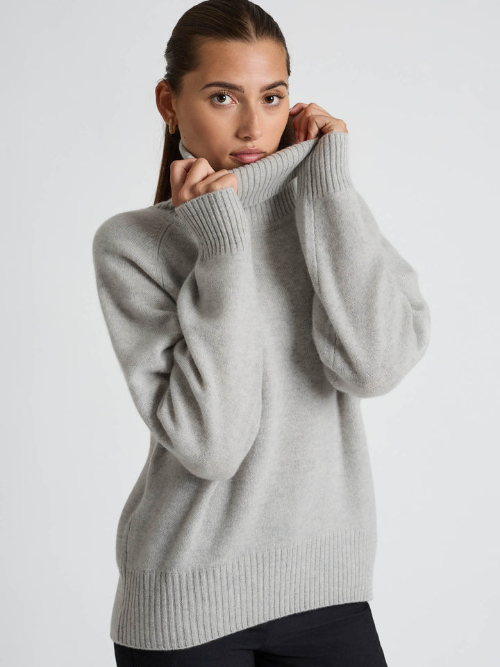 Cashmere sweater "Milano" - light grey