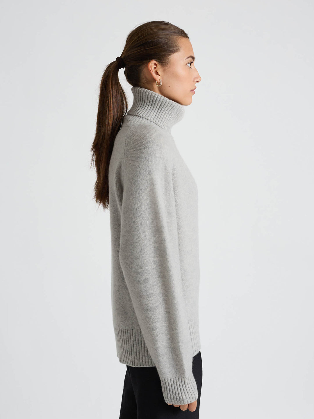 Cashmere sweater "Milano" - light grey