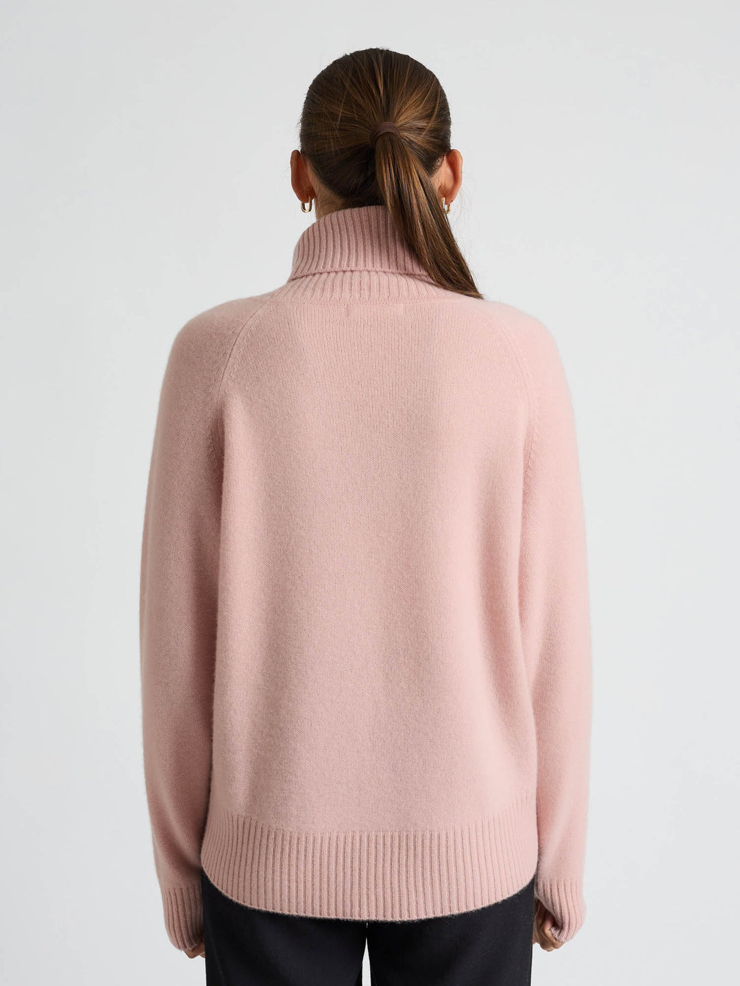 Cashmere sweater "Milano" - rose glow