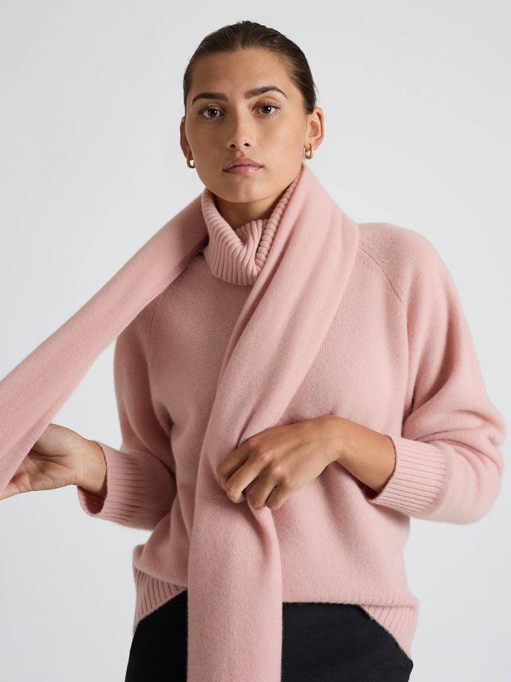 Cashmere sweater "Milano" - rose glow