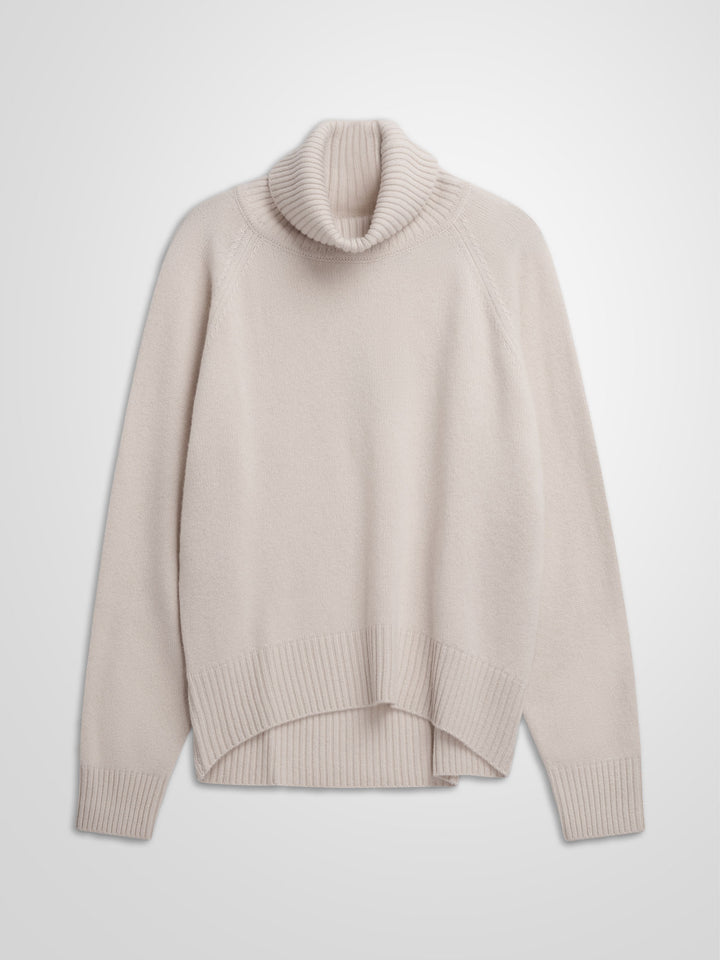 Cashmere sweater "Milano" - cream - 100% pure Cashmere - Scandinavian design - Kashmina of Norway