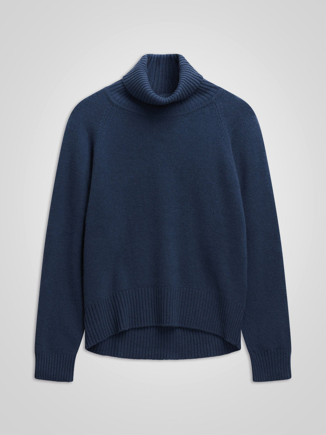Cashmere sweater "Milano" - mountain blue - 100% pure Cashmere - Scandinavian design - Kashmina of Norway