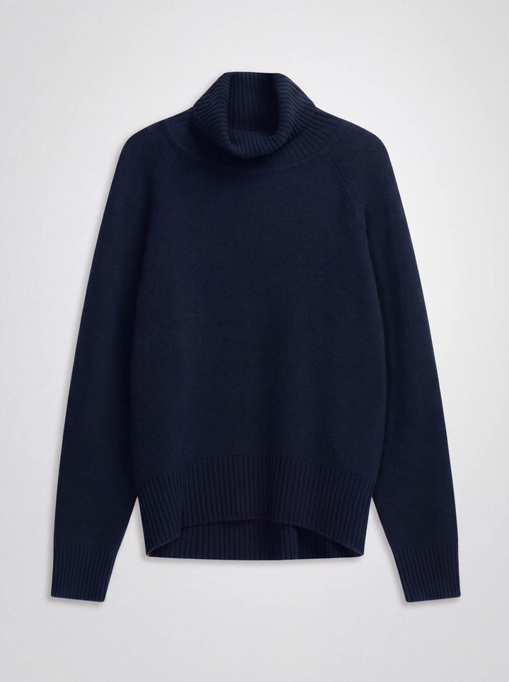 Cashmere sweater "Milano" - Navy