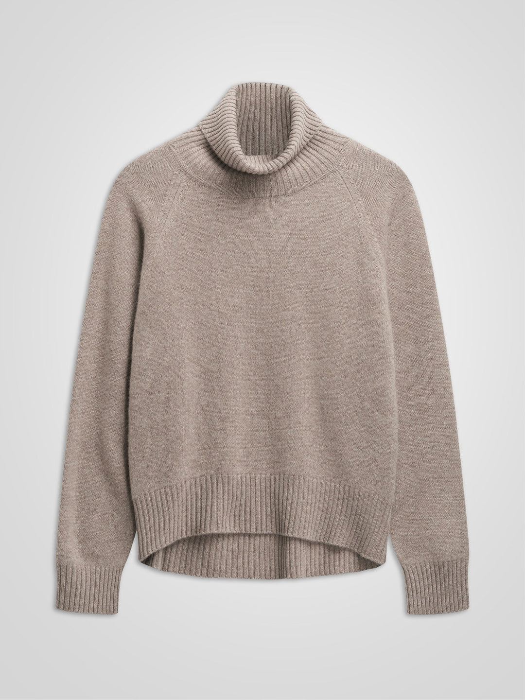 Cashmere sweater "Milano" - toast - 100% pure Cashmere - Scandinavian design - Kashmina of Norway
