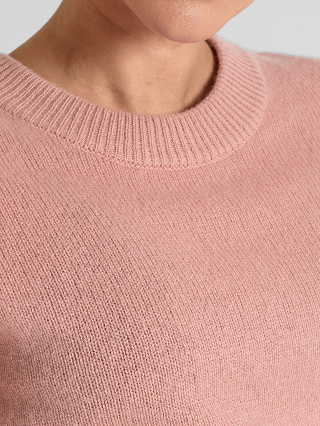 Cashmere sweater "Sofia sweater" - peachy pink - 100% pure Cashmere - Scandinavian design - Kashmina of Norway