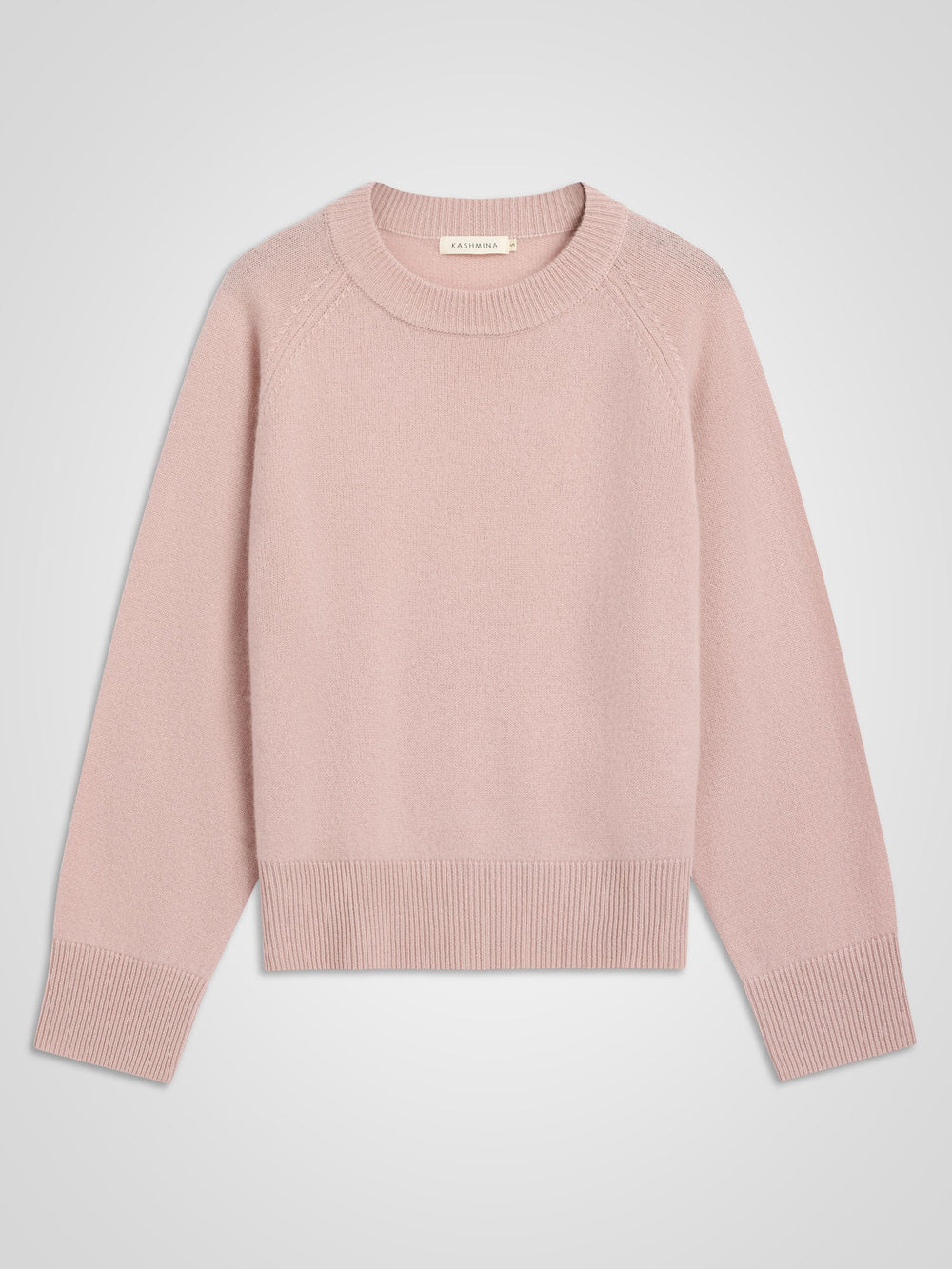 Cashmere sweater "Signy" - Rose glow - 100% pure Cashmere - Scandinavian design - Kashmina
