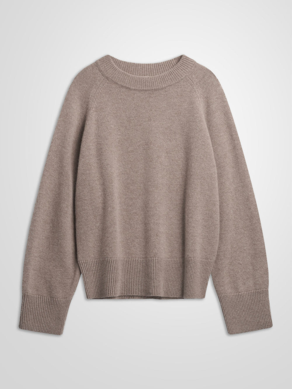 Cashmere sweater "Signy" - toast - 100% pure Cashmere - Scandinavian design - Kashmina of Norway