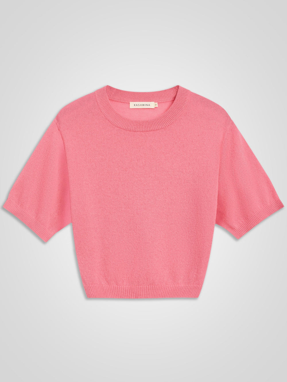 Cashmere sweater "Sval" - Bubblegum pink - 100% pure Cashmere - Scandinavian design - Kashmina