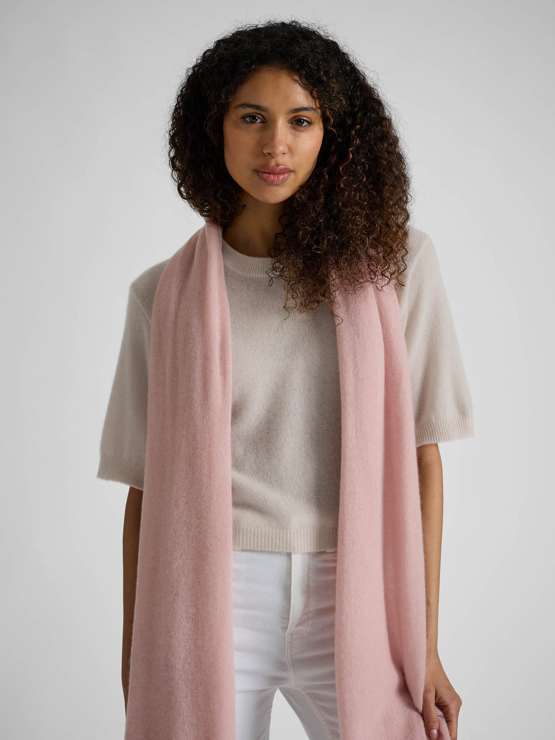 Cashmere sweater "Sval" - Cream - 100% pure Cashmere - Scandinavian design - Kashmina