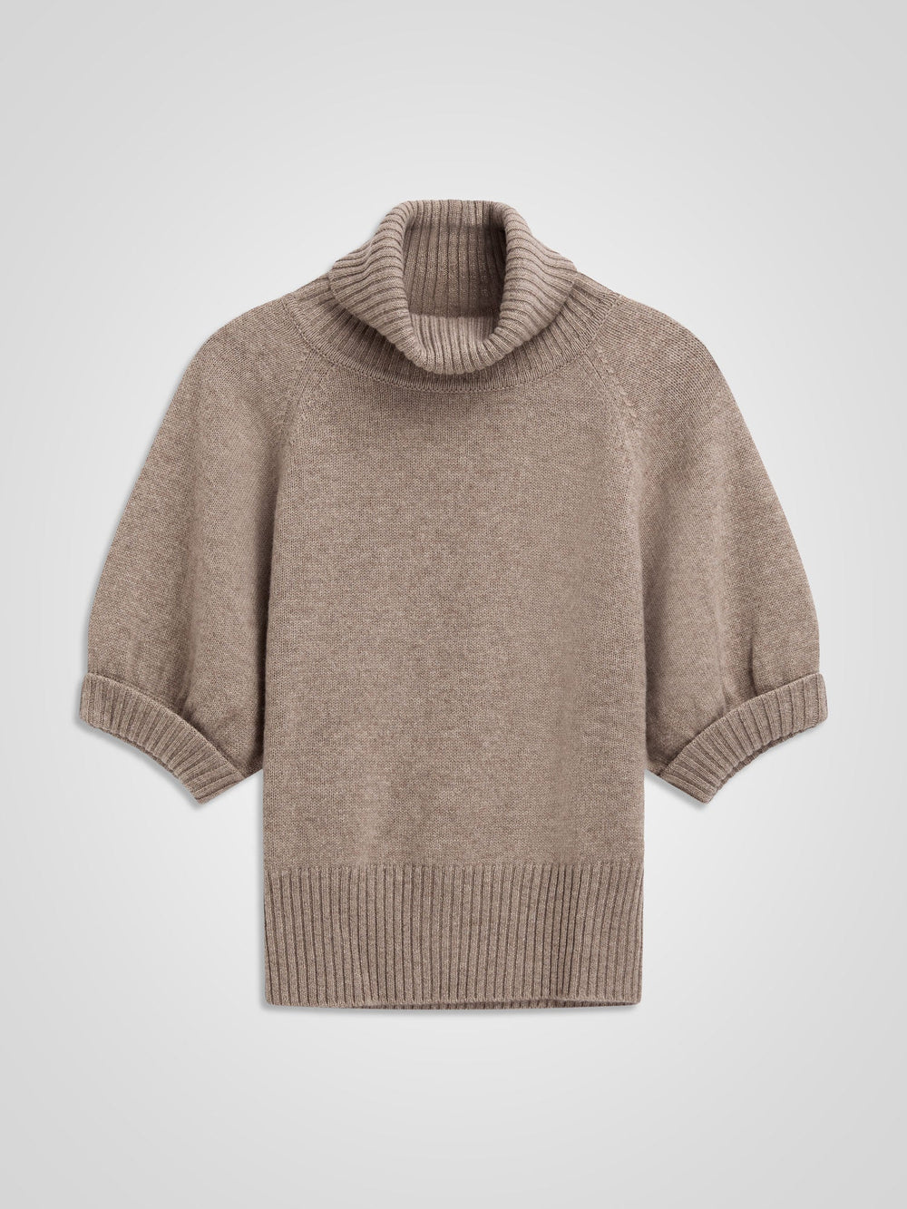 Cashmere sweater "Una" - toast - 100% pure Cashmere - Scandinavian design - Kashmina of Norway