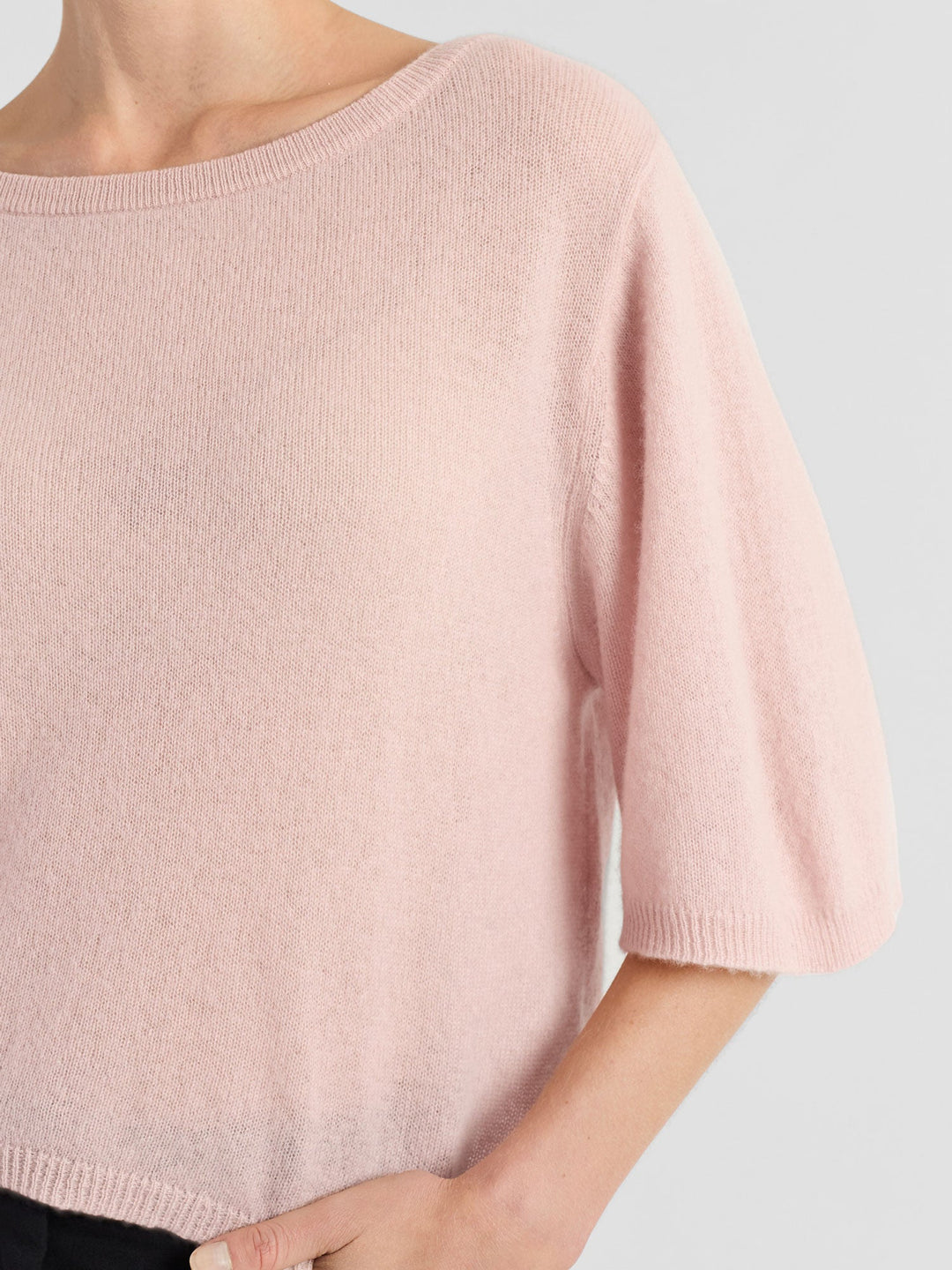 Cashmere top "Vaar" - Rose glow - 100% pure Cashmere - Scandinavian design - Kashmina of Norway