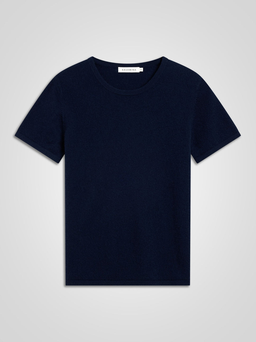 Cashmere T-shirt "Fresh" - Navy - 100% pure Cashmere - Scandinavian design - Kashmina