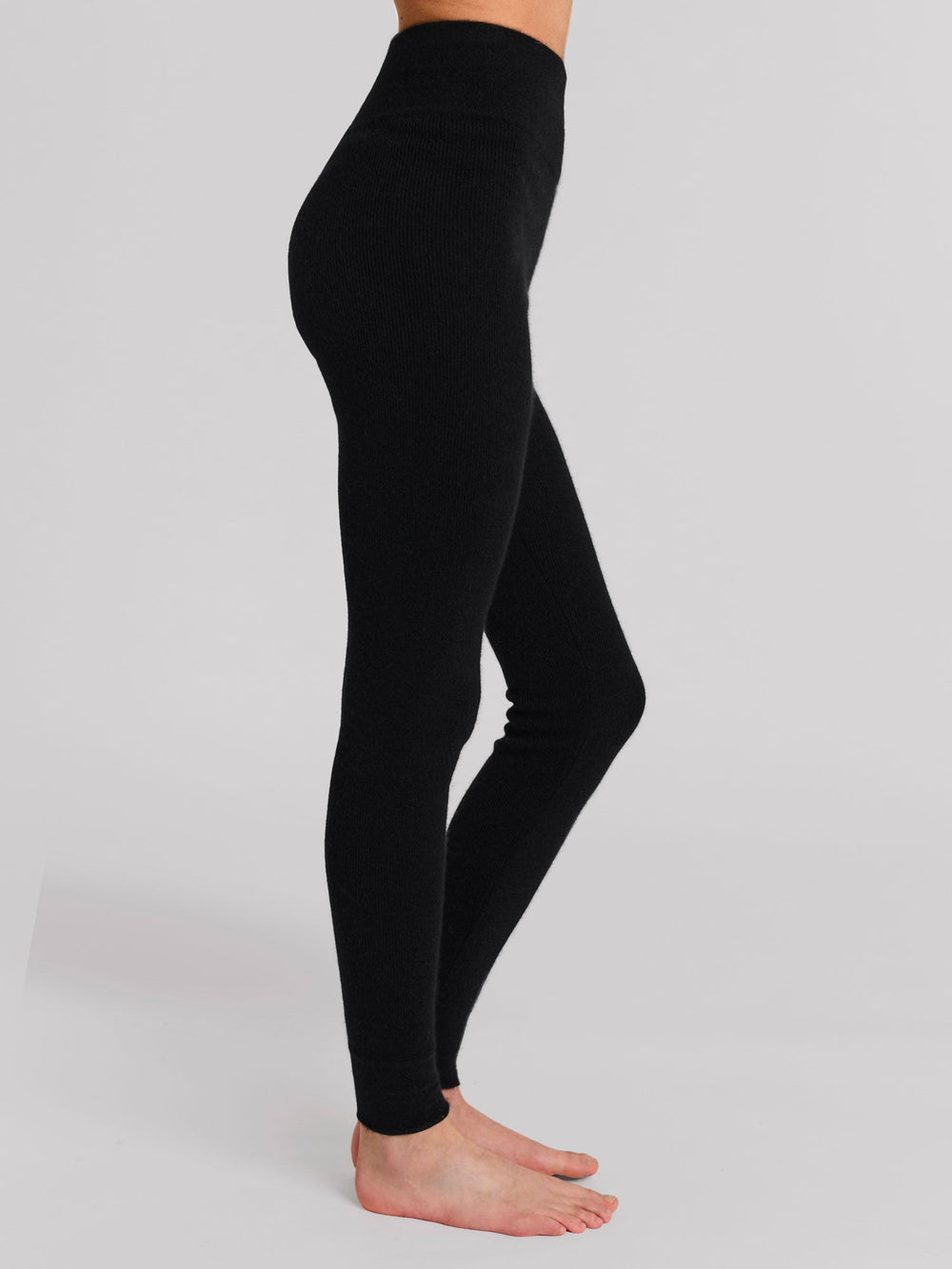 Cashmere tights "Fride" - Black - 100% pure Cashmere - Scandinavian design - Kashmina of Norway