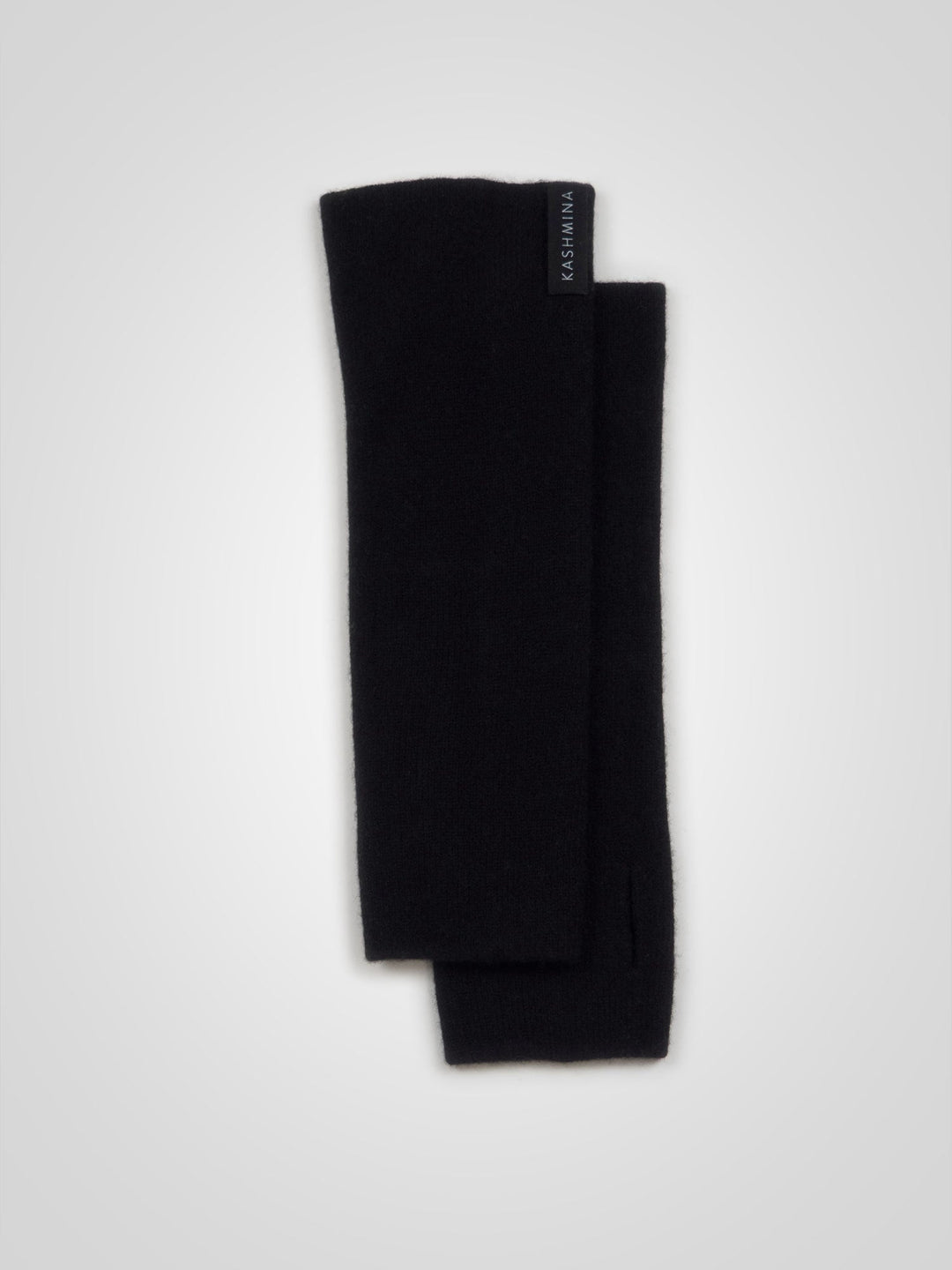 Cashmere wrist warmers "Gulli" - Black - 100% pure Cashmere - Scandinavian design - Kashmina