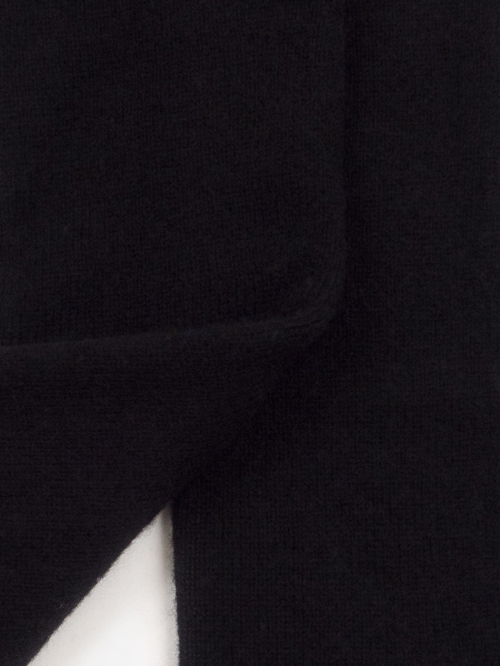 Cashmere wrist warmers "Gulli" - Black - 100% pure Cashmere - Scandinavian design - Kashmina