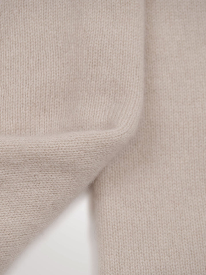 Cashmere wrist warmers "Gulli" - Cream - 100% pure Cashmere - Scandinavian design - Kashmina