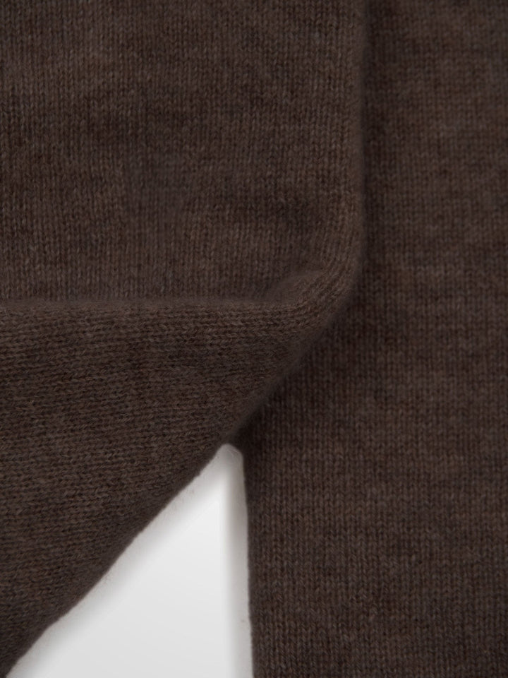 Cashmere wrist warmers "Gulli" - Dark brown - 100% pure Cashmere - Scandinavian design - Kashmina