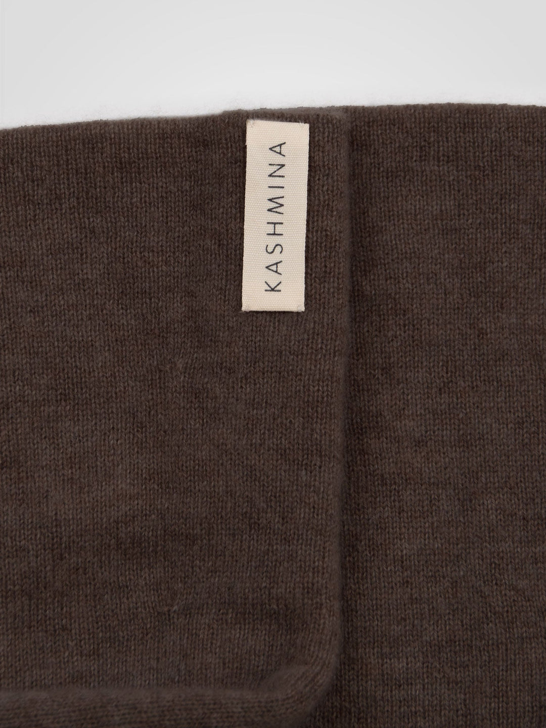 Cashmere wrist warmers "Gulli" - Dark brown - 100% pure Cashmere - Scandinavian design - Kashmina