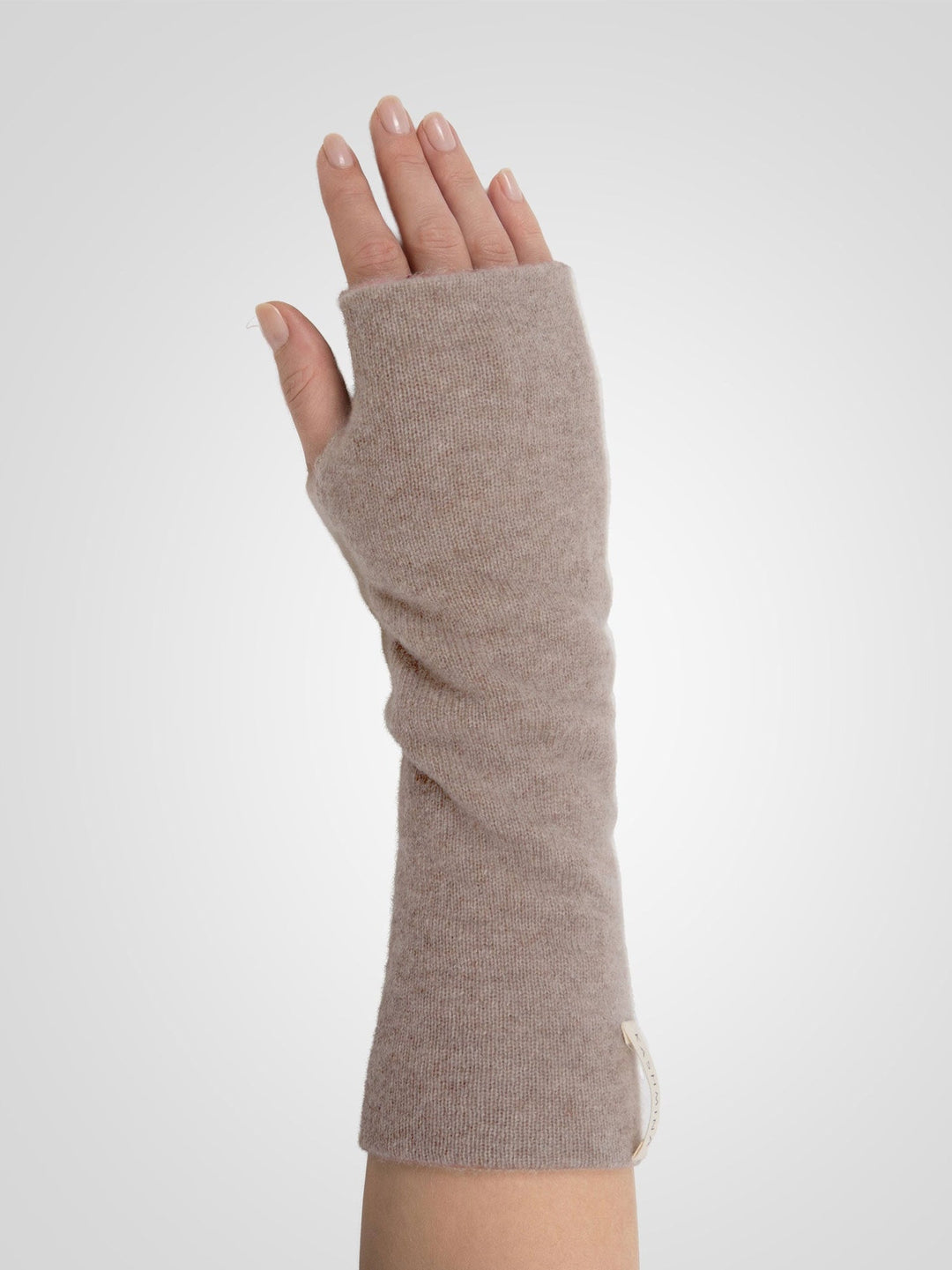 Cashmere wrist warmers "Gulli" - Toast - 100% pure Cashmere - Scandinavian design - Kashmina