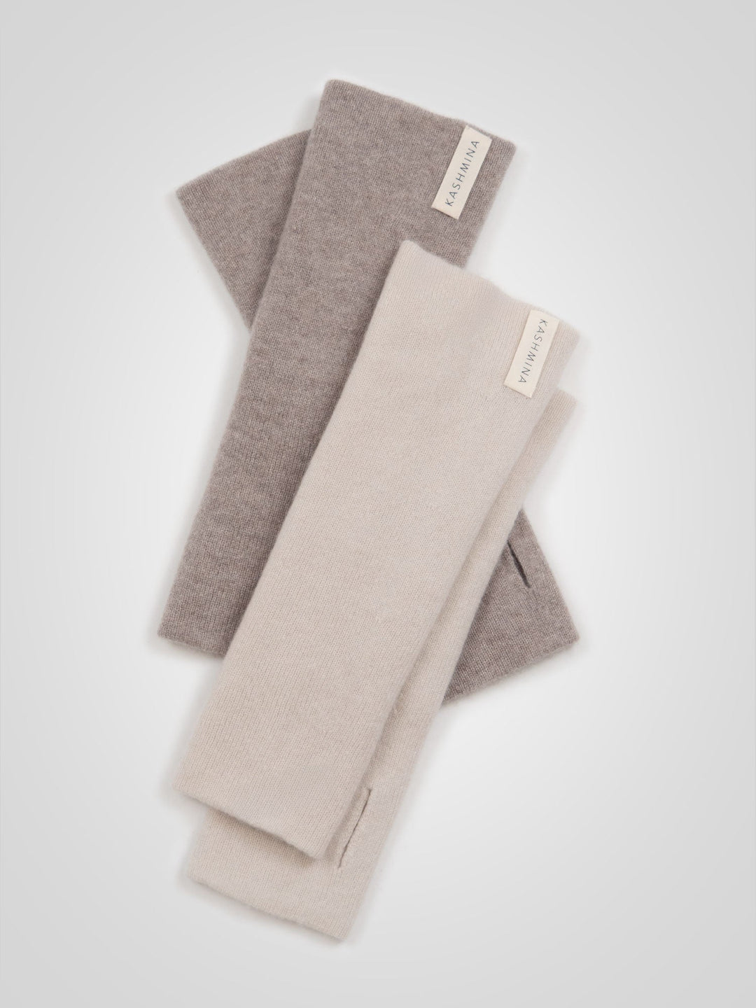 Cashmere wrist warmers "Gulli" - Toast - 100% pure Cashmere - Scandinavian design - Kashmina