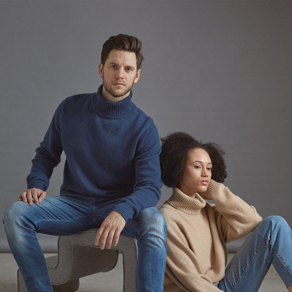 Cashmere for him and her from Kashmina. 