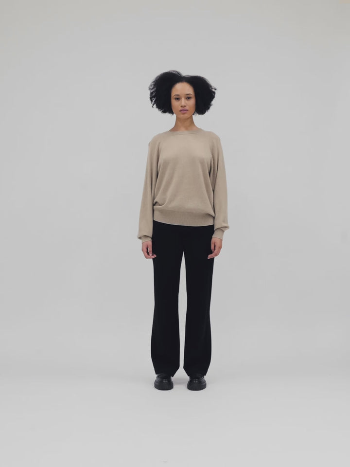 Cashmere sweater "Embla" 100% cashmere, Norwegian design from Kashmina