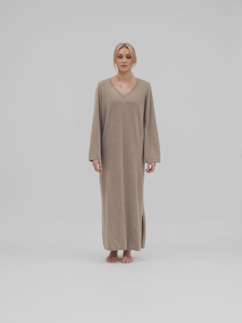 cashmere dress Bohéme Maxi by Kashmina 100% cashmere