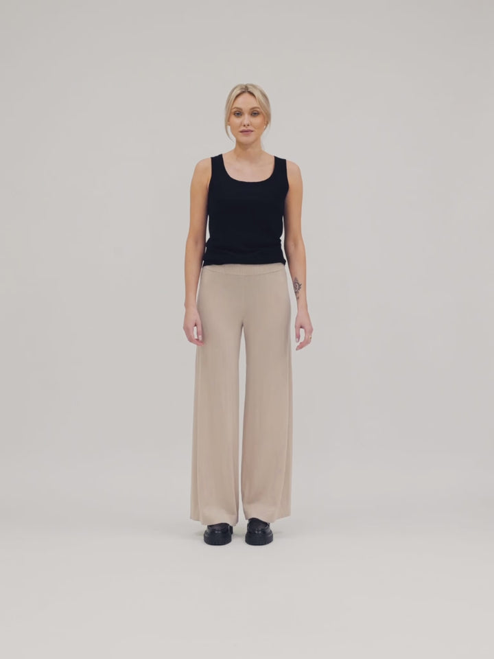 Cashmere pants "Air" 100% pure light cashmere. Norwegian design.