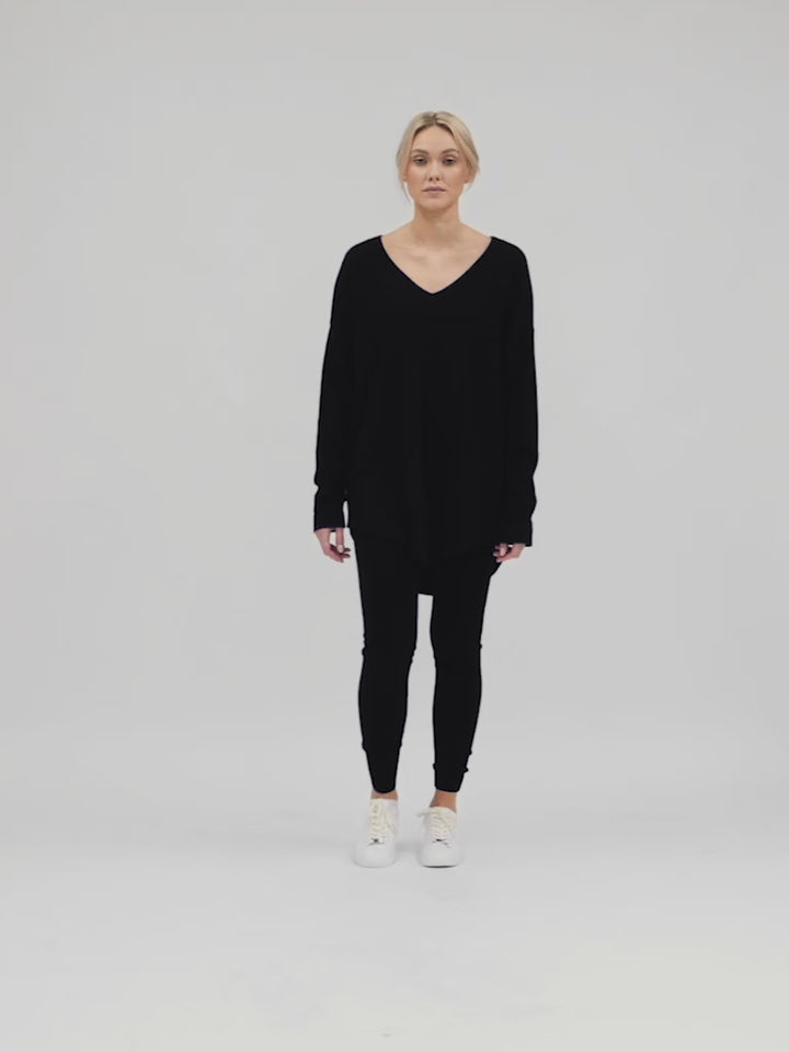 cashmere sweater v-neck from Kashmina 100% pure cashmere