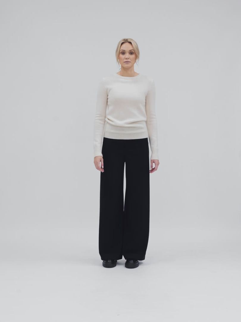 Cashmere sweater round neck from Kashmina 100% pure cashmere