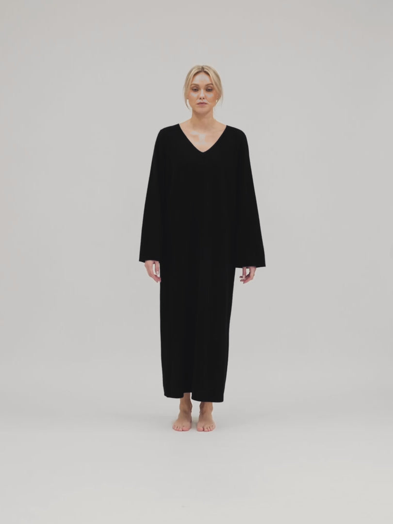 cashmere dress Bohéme Maxi by Kashmina 100% cashmere