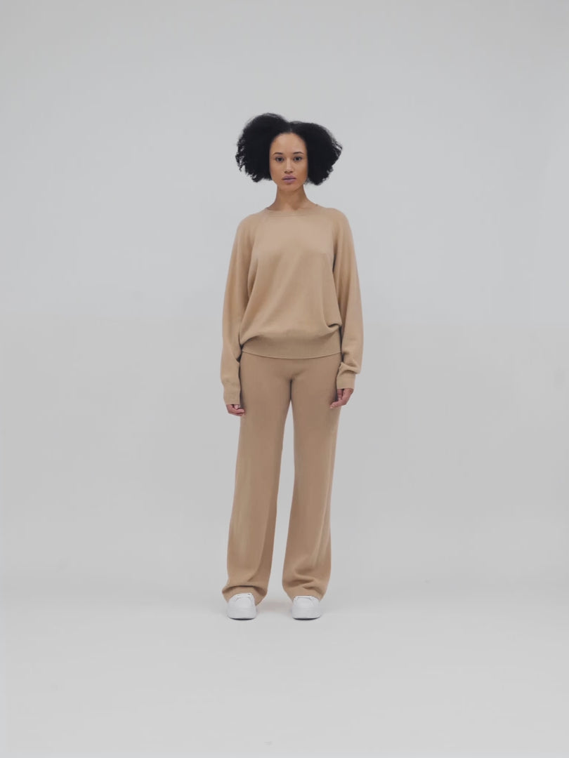 Cashmere sweater "Embla" 100% cashmere from Kashmina