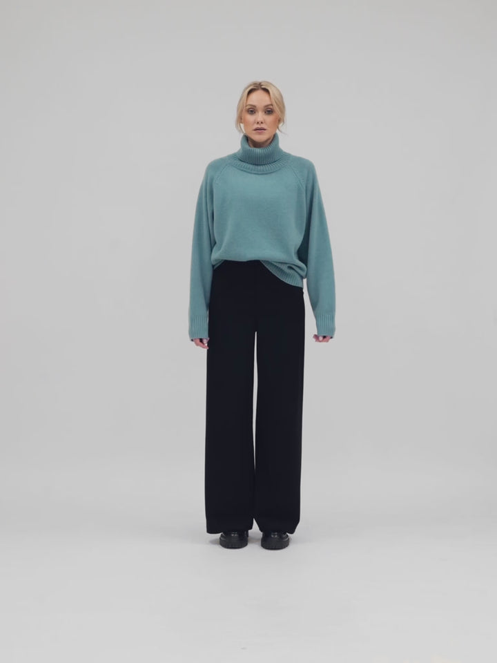 cashmere sweater Milano in 100% cashmere by Kashmna