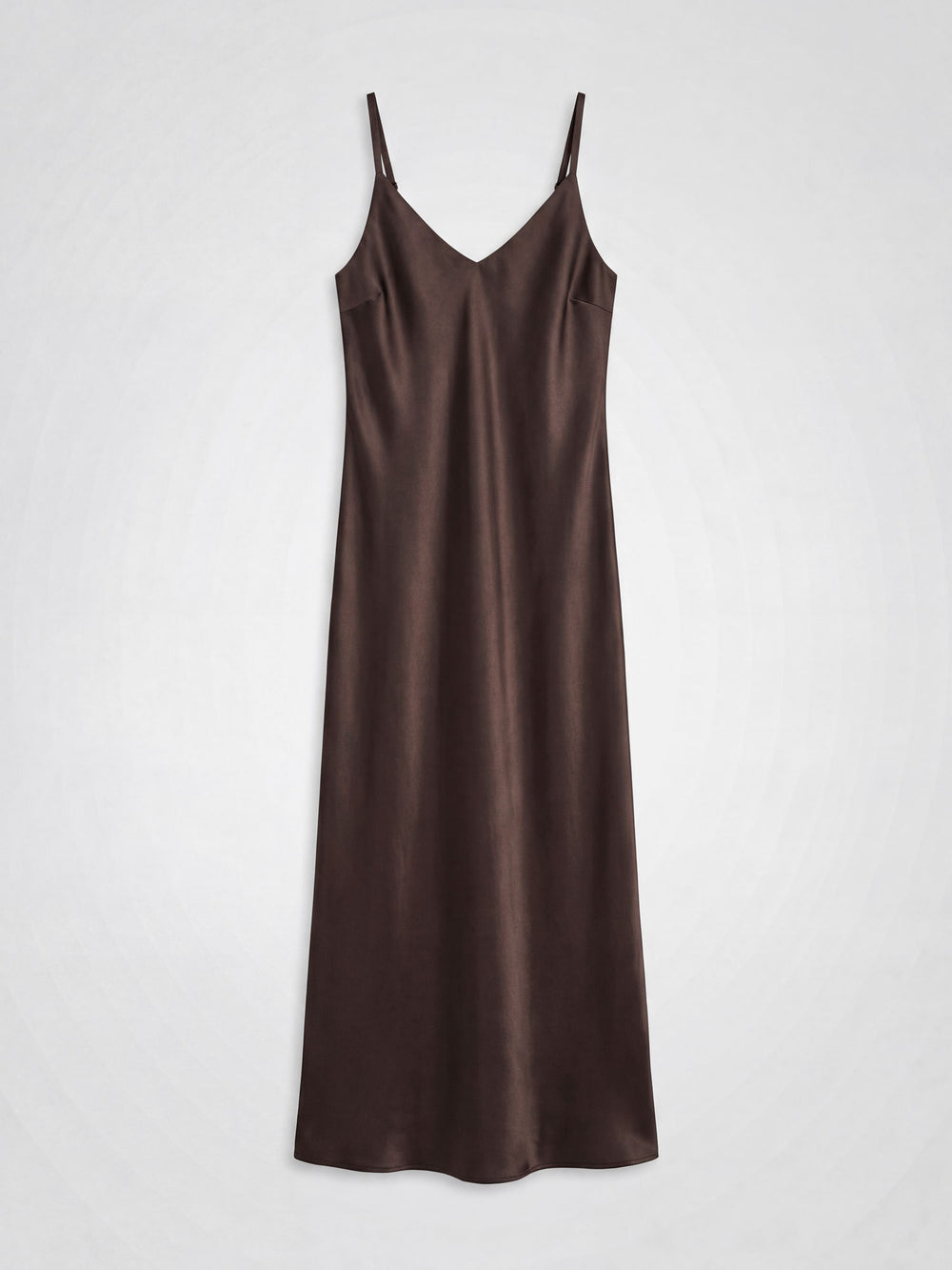 Silk dress "Dahlia" - Chocolate - 100% pure Cashmere - Scandinavian design - Kashmina