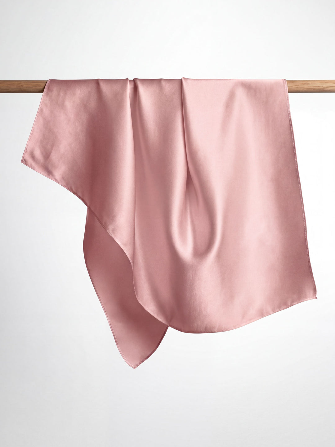 Silk scarf "Anemone" - Dusty rose - 100% pure Cashmere - Scandinavian design - Kashmina