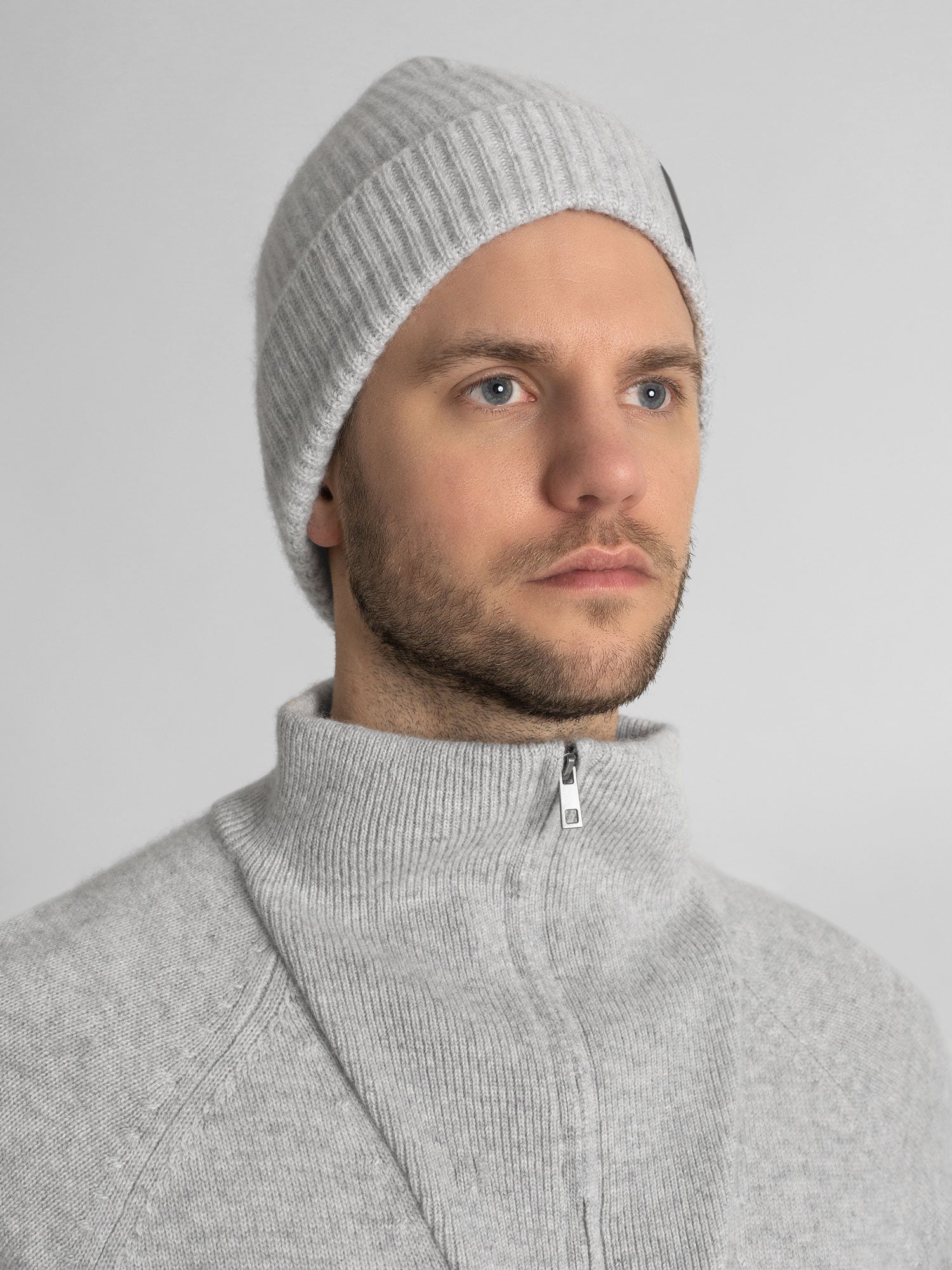 Cashmere beanie men