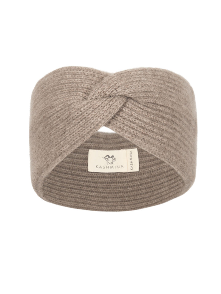 Cashmere head band Freya. 100% cashmere from Kashmina