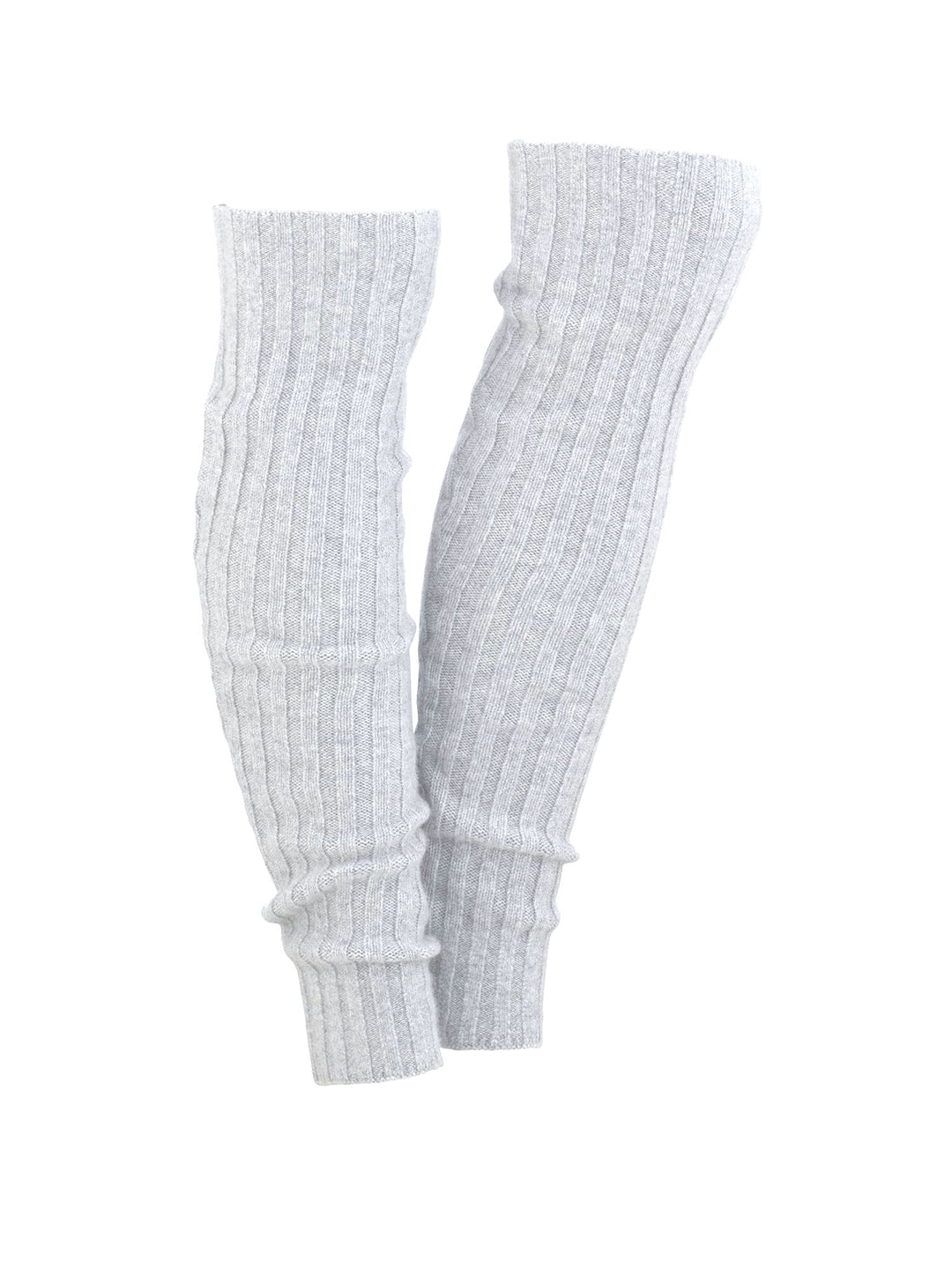 Cashmere leg warmers Leggings - light grey – Kashmina of Norway