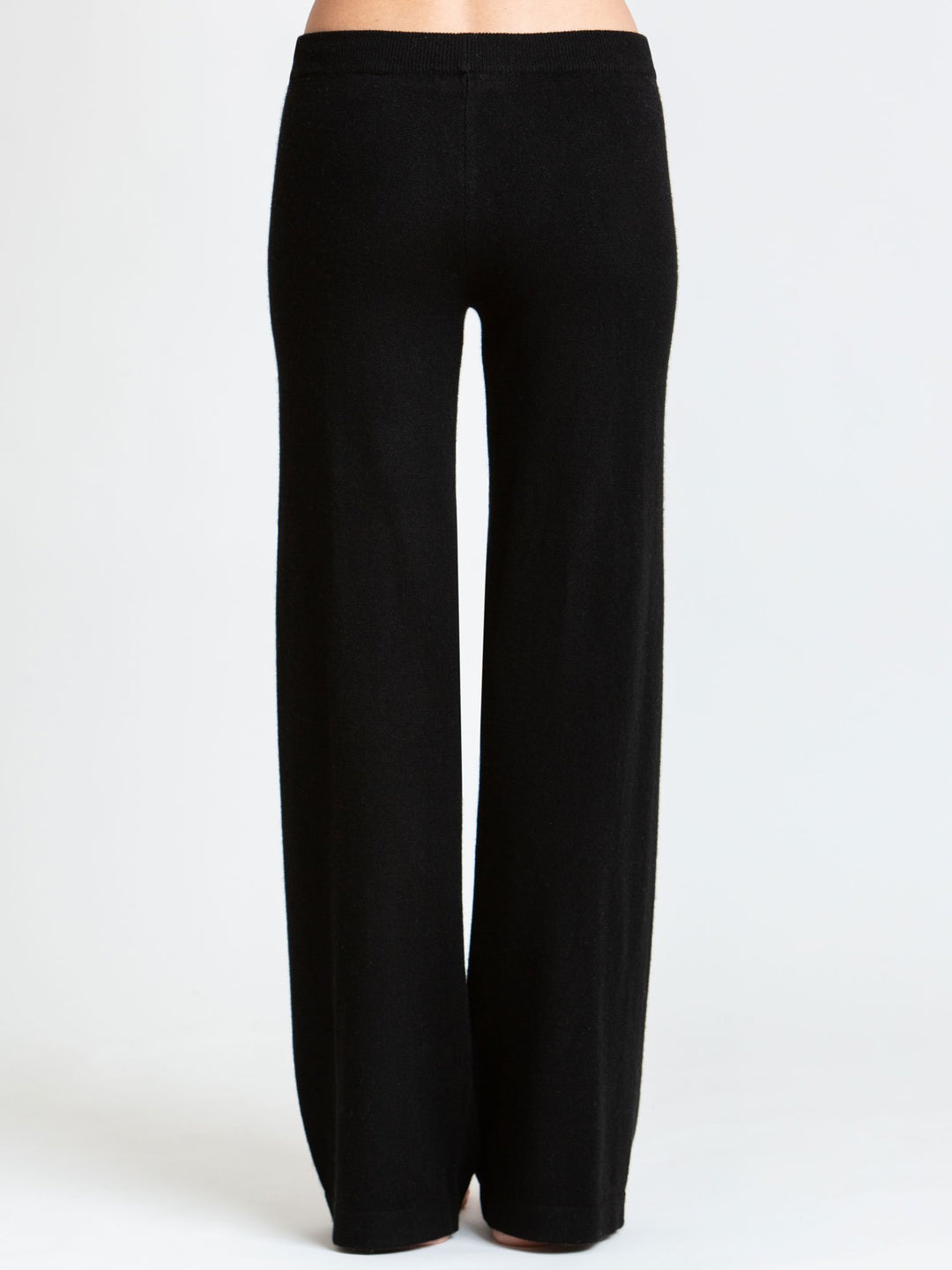 Manhattan cashmere trousers, black